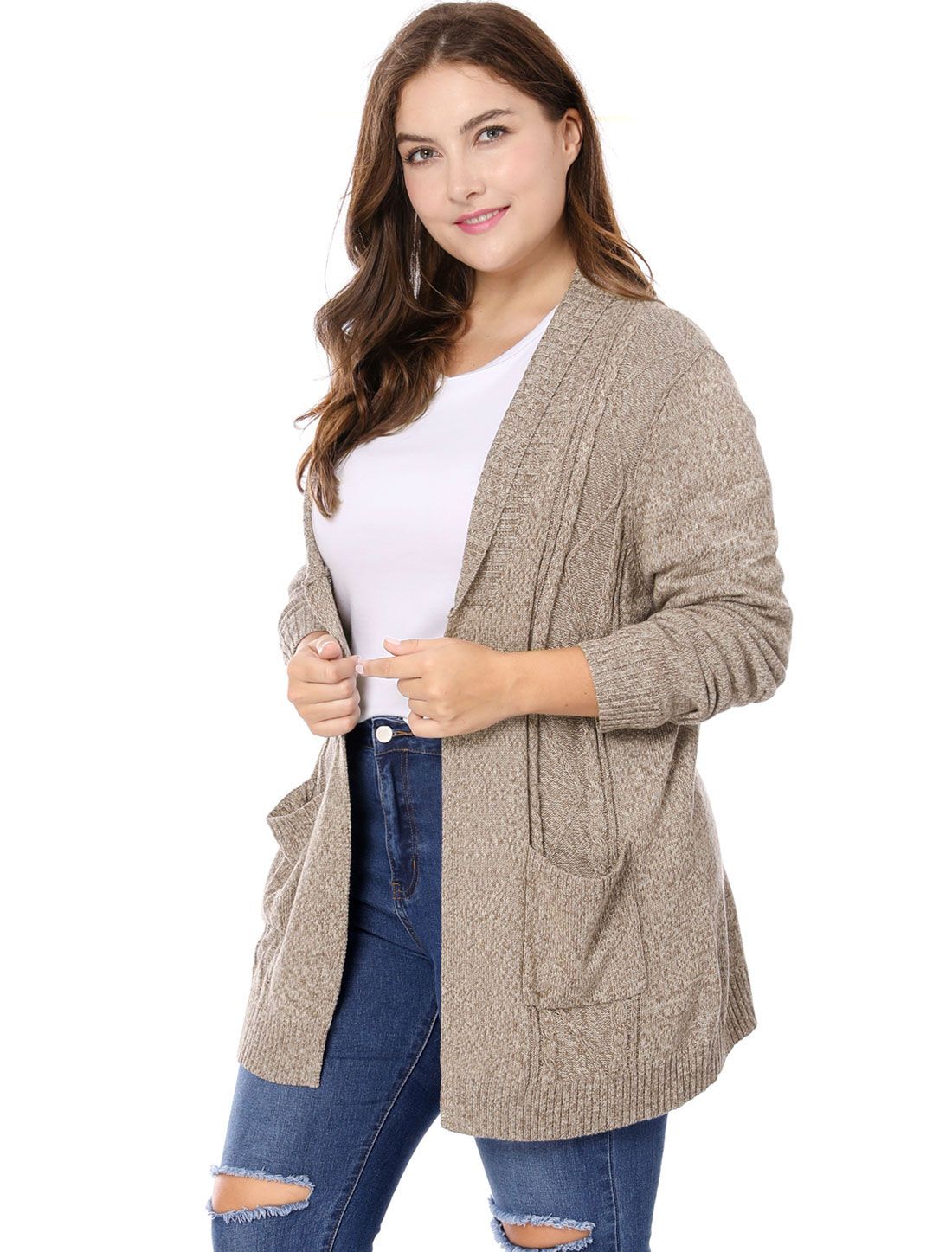 open sweater womens