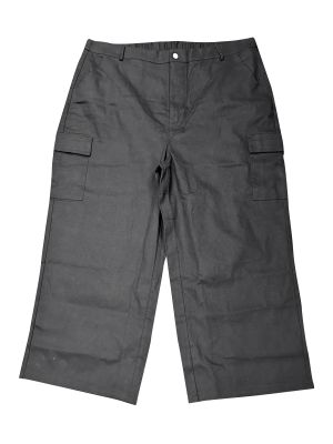 Plus Size Cargo Pants for Women Elastic Waist Pants with Pockets Outdoor Workout Trousers