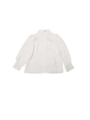 Plus Size Tops Shirt for Women Crochet Embroidery Eyelet Boho Long Sleeve Button Front Oversized Blouse