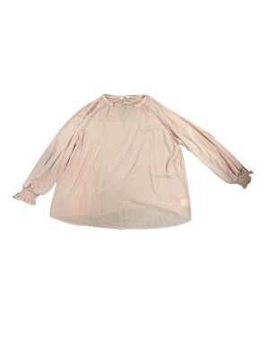 Plus Size Blouses for Women Puff Long Sleeve V-Neck Ruffle Cuffs Casual Dressy Blouse